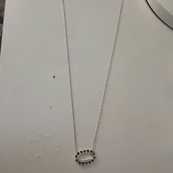 Kendra Scott Gold Necklace with Black Accents - Picture 2 of 5